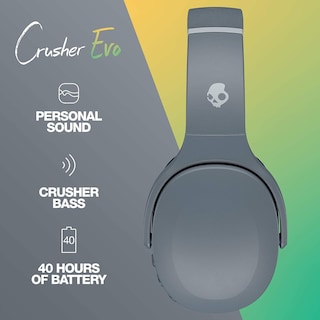 Foto 3 | Foto 3 | Audífonos Inalámbricos Skullcandy Crusher Evo Gris Frío