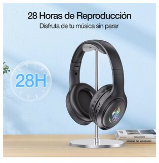 Foto 3 | Foto 3 | Audífonos Inalámbricos 1 Hora Negros con Bluetooth