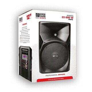 Foto 8 | Foto 8 | Bocina Profesional Hyper Beast HB-PRO12 color Negro 12 Pulgadas Bluetooth Amplificador