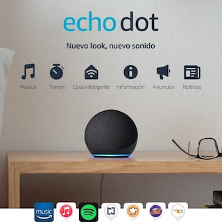 Foto 2 | Foto 2 | Echo Dot (4ta Gen) - Bocina Inteligente Con Alexa - Negro