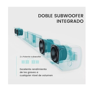 Foto 2 | Foto 2 | Barra de Sonido Eo Safe Imports Esi-6028 color Negro Bocinas Bluetooth Recargables