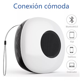Foto 2 | Foto 2 | Mini Bocina Bluetooth 5.0 Portátil Recargables Impermeable Eo Safe Imports Esi-8672 Blanco