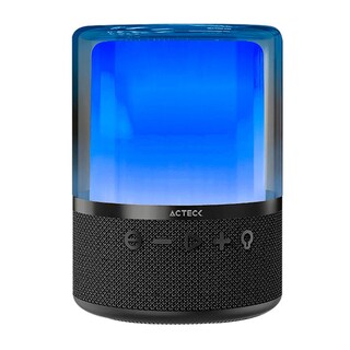 Foto 1 | Foto 1 | Bocina Portátil Acteck Inalámbrica Luz Led color Negro