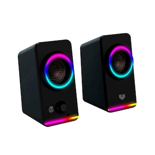 Foto 3 | Foto 3 | Bocina Gamer Balam Rush Glimm Style BG565 Led Bluetooth 3.5mm BR-936996 Negro 2 Piezas