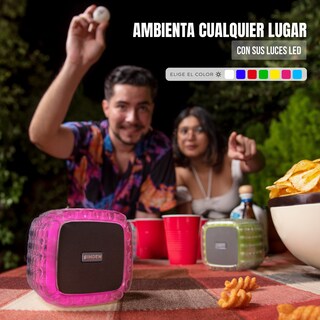 Foto 3 | Foto 3 | Bocina Portátil Binden Air Spkr Azul