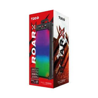 Foto 3 | Foto 3 | Bocina Inalámbrica T2GO Roar X 8'' con Luz RGB