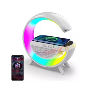 Foto 1 | Foto 1 | Bocina Prodoty Blanca con Luz Led y Bluetooth