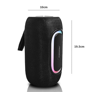 Foto 3 | Foto 3 | Altavoz 16w Portatil Moreka-398 Aprueba De Agua Negro