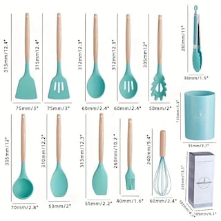 Foto 2 | Foto 2 | Set Utensilios de Silicón para Cocina 13 Piezas