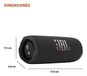 Foto 3 | Foto 4 | Bocina Portátil Jbl Flip 6 Bluetooth A prueba de Agua Negro