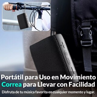 Foto 5 | Foto 5 | Bocina Bluetooth Portátil con Audífonos Inalámbricos Belug Negros