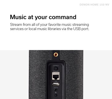 Foto 3 | Foto 3 | Altavoz Inalámbrico Denon Home 150 Nv Blanco con Heos Incorporado - Venta Internacional