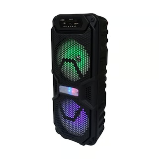 Foto 2 | Foto 2 | Bocina Bluetooth Recargable de 8″x2 con Luz Led y Micrófono