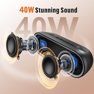 Foto 2 | Foto 2 | Altavoz Bluetooth Doss Soundbox Pro+ P300 40w Ipx6 Púrpura - Venta Internacional.