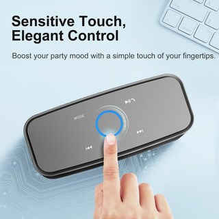 Foto 3 | Foto 3 | Altavoz Bluetooth Doss Soundbox Touch 12w Hd Sound Grey - Venta Internacional.