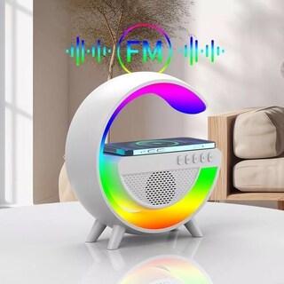 Foto 1 | Foto 1 | Bocina Cargador Inalámbrico Con Luz