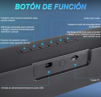 Foto 2 | Foto 2 | Bocina Barra Bluetooth Rgb Xtellar