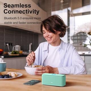 Foto 5 | Foto 5 | Altavoz Bluetooth Doss Soundbox Touch 12w Hd Sound Green - Venta Internacional.