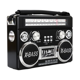 Foto 6 | Foto 6 | Radio Portátil Supersonic Sc-1097bt De 3 Bandas Con Bluetooth - Venta Internacional.
