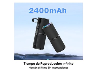 Foto 5 | Foto 5 | Xtellar Bocina Bluetooth 5.1 Premium Portátil Hd - Negra