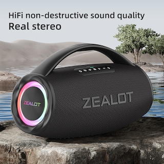 Foto 4 | Foto 4 | Altavoz Bluetooth Zealot S97 De 80 W A Prueba De Agua Con 20000 Mah - Venta Internacional.