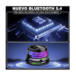 Foto 4 | Foto 4 | Altavoz Multifunctional Portátil Magnetic Bluetooth Speaker G300 Negra