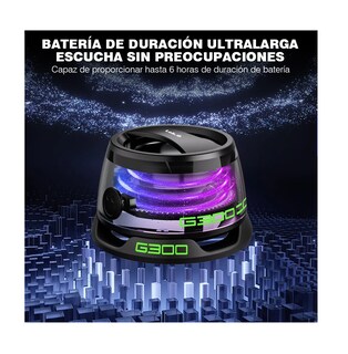 Foto 5 | Foto 5 | Altavoz Multifunctional Portátil Magnetic Bluetooth Speaker G300 Negra