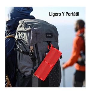 Foto 5 | Foto 5 | Bocina Bluetooth 5.1 Portátil Roja