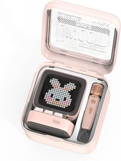 Foto 5 | Foto 5 | Divoom Ditoomic Rosa - Altavoz Bluetooth Con Microfono Función Karaoke