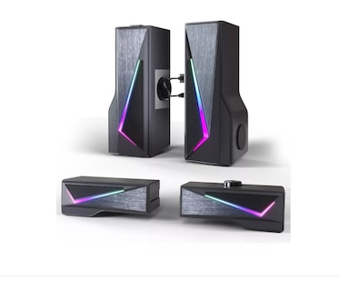 Foto 1 | Foto 1 | Xtellar Bocinas Con Rgb,para Pc/tv Gamer,desmontable Altavoz