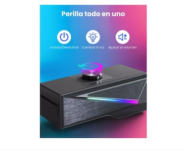 Foto 4 | Foto 4 | Xtellar Bocinas Con Rgb,para Pc/tv Gamer,desmontable Altavoz