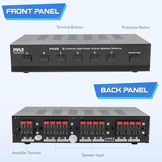 Foto 2 | Foto 2 | Caja Selectora De Interruptores De Altavoz Pyle Home Premium 6 Zone Pss6 - Venta Internacional.