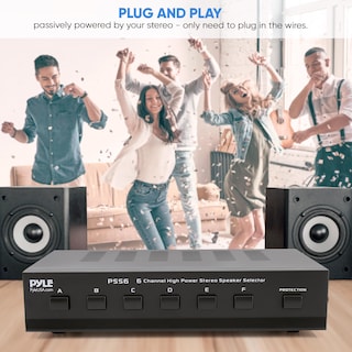 Foto 5 | Foto 5 | Caja Selectora De Interruptores De Altavoz Pyle Home Premium 6 Zone Pss6 - Venta Internacional.