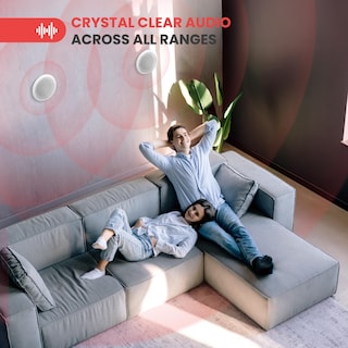 Foto 3 | Foto 3 | Altavoz Pyle Home De 2 Vías Para Empotrar En Pared Y Techo Pic8e, 300 W, 8 Pulgadas - Venta Internacional.