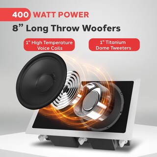 Foto 6 | Foto 6 | Altavoz Pyle Pdiw87 400 w-Venta Internacional