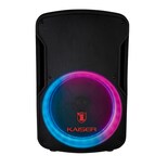 Bocina Profesional Bluetooth Kaiser Msa-7515clmx 60 W Rms Con Tripíe Y Micrófono Alámbrico