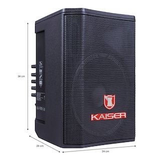 Foto 5 | Foto 5 | Bafle Kaiser 8 Pulgadas Msa-9709