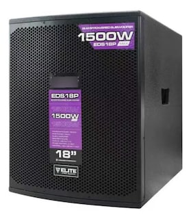 Foto 3 | Foto 3 | Bocina Subwoofer Elite Eds18p 1500w. Dj Audio Profesional!