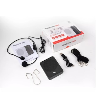 Foto 5 | Foto 5 | Mini Amplificador De Voz Digital Portátil 8w Negro Belug