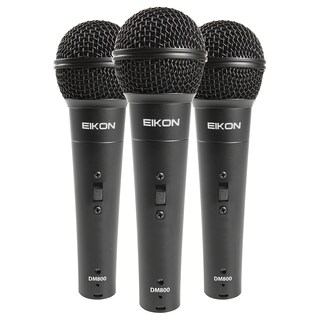 Foto 1 | Foto 1 | Paquete de 3 Micrófonos con Estuche y Clips Eikon Dm800kit