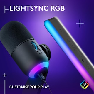 Foto 3 | Foto 3 | Micrófono Para Juegos Streaming Key Light + Logitech G - Venta Internacional.