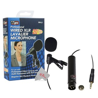 Foto 1 | Foto 1 | Micrófono Lavalier Vidpro Xm-l2 Xlr Para Cámaras Réflex Digitales Y Videocámaras - Venta Internacional.