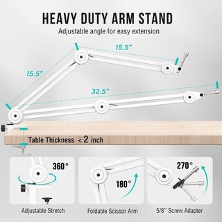Foto 6 | Foto 6 | Micrófono Para Podcast Fifine Xlr/usb Micrófono Vocal Dinámico De Estudio - Venta Internacional.