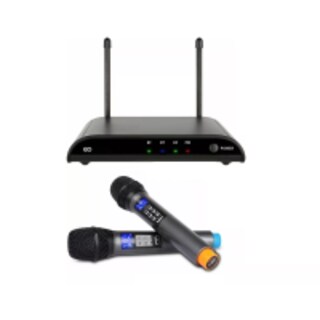 Foto 1 | Foto 1 | Micrófono Uhf Profesional Con Frecuencia Multicanal Blutooth Eo Safe Import Sesi-8627-1 Negro