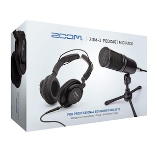 Foto 2 | Foto 2 | Paquete De Micrófonos Para Podcasts Zoom Zdm-1 Para 2 Personas Con Auriculares Y Brazos - Venta Internacional.