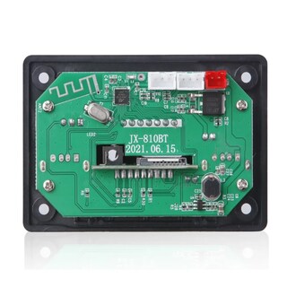 Foto 5 | Foto 5 | Modulo Rep Audio Bluetooth Mp3 Usb Aux Fm Microfono 5v Control Lab.g Negro