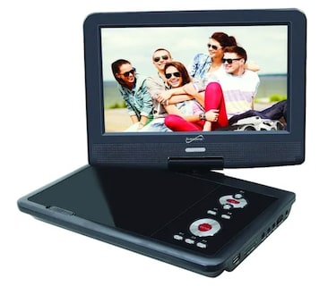 Foto 1 | Foto 1 | Dvd Portatil 9 Pulgadas Supersonic Sc-259 Mpeg4 Svcd Vcd Mp3 Negro Reacondicionado