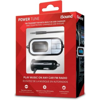 Foto 2 | Foto 2 | Transmisor FM iSound 6906 color Negro Power Tune para Auto