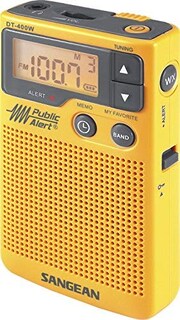Foto 2 | Foto 2 | Pocket Radio Sangean Dt-400w - Alerta Meteorológica (am/fm), Color Amarillo - Venta Internacional.