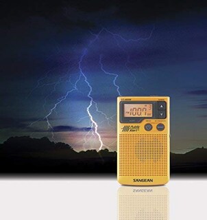 Foto 3 | Foto 3 | Pocket Radio Sangean Dt-400w - Alerta Meteorológica (am/fm), Color Amarillo - Venta Internacional.